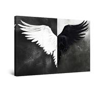 Startonight Impression sur Toile Décor d'ailes, Art Encadré Imprimée Tableau Motif Moderne Décoration Tendu sur Chassis Prêt à Accrocher Grande 80 x 120 cm Idée Cadeau Élégante et Originale