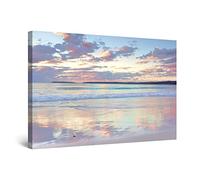 Startonight Impression Sur Toile Rêverie Plage Éternité, Tableau Paysage - Decoration Murale Salon Moderne - Image sur Toile - Grande 80 x 120 cm Idée Cadeau Élégante et Originale Lumineux