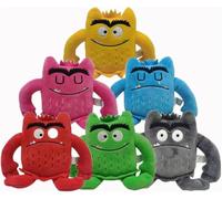 STARTONYOU 6 Pièces La Couleur Monstre en Peluche Poupée Enfants Émotion Peluche Peluche pour Enfants Cadeaux d'anniversaire De Noël
