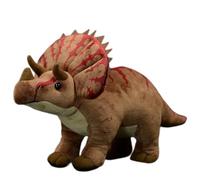 STARTONYOU Jouet câlin Tricératops Dinosaure Plush Toy Kawaii Jouet réaliste Animaux sauvages Idée cadeau pour les enfants garçons filles 38 cm