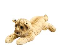 STARTONYOU Peluche léopard, peluche mignonne poupée lion, coussin confortable, peluche tigre pour le canapé d'anniversaire d'enfant (Lion, 58 cm)