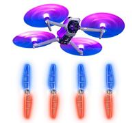 STARTRC Air 3S Hélices LED pour DJI Air 3S/Air 3 - Hélices à dégagement Rapide Silencieux avec Feuilles de vol de Nuit LED Rechargeables pour DJI Air 3 Series Accessoires (4 pièces)
