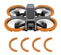 STARTRC avata 2 protecteur d'hélice pour DJI avata 2 drone protection Bumper pour DJI avata 2 fly more combo accessoires anticollision protecteur de prop antichoc (orange)