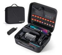STARTRC GAMES Carrying Storage Case for Nintendo Switch 2 (2025),Portable All Protective Hard Travel Bag for Switch 2 Console Pro Controller Accessories Black