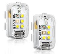 STARTRC Lumière Stroboscopique,Lampe LED Flash Rechargeable Anti-collision Nuit De Drone De La FAA,Pour DJI Mini,Mavic,Phantom,Inspire,Accessoire De Drones Matrice,Sacs À Dos,Cyclisme,Extérieur(2pcs)