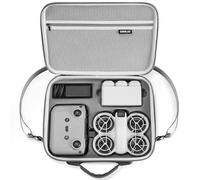 STARTRC Neo étui pour DJI Neo Fly More Combo, Mallette de Protection Portable en PU pour Neo Accessoires, Compatible avec télécommande RC-N3, Batterie,Station de(Non Compatible avec NEO2)