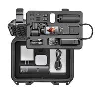 STARTRC PHOTO Coffret Rigide Étui Étanche pour DJI Osmo Pocket 4, Boîtier Double Paroi pour DJI Pocket 4 Creator Combo, Sac de Rangement Multifonction Grande Capacité (Coffret Seul)