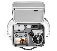 STARTRC PHOTO Flip Drone Housse de Protection pour DJI Flip Fly Plus Combo, Portable PU Sac à bandoulière en Cuir pour Ranger RC2 / RC - N3 télécommande, Flip Drone et Autres Accessoires