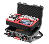 STARTRC PHOTO Mini 4 Pro Coque double couche, étanche et résistante aux chocs pour DJI Mini 4 Pro/Mini 3/Mini 3 Pro, pour contrôleur DJI RC 2/RC-N2, hub de chargeur de batterie