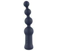 Startroopers Hubble - vibromasseur anal perlé rechargeable - silicone bleu