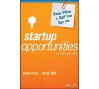 Startup Opportunities by Brad Feld Brad Feld (Auteur)