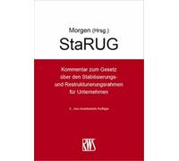 StaRUG: Kommentar zum Gesetz über den Stabilisierungs- und Restrukturierungsrahmen für Unternehmen