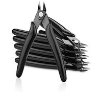 Starvast Lot de 6 pince coupante latérale pour câbles électriques 12,7 cm Noir