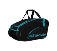 Starvie Premium Racing Drax Sac De Padel-noir,turquoise Noir