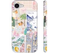 STARVIP Coque mignonne pour iPhone 16e - Compatible avec le chargement sans fil - Double couche de protection antichoc avec un design élégant - Silicone souple + coque rigide - Coque de téléphone pour