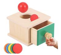 Starvortex Boîte à Monnaie Jouet Montessori, Trieur de Formes Sensoriel | Jouet Empilable Coloré, Cadeau éducatif Montessori Enfants, Motricité Fine et Coordination œil-main, pour Noël/Anniversaire