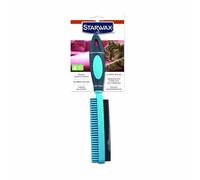 STARWAX Brosse textile en caoutchouc 1666 Taille Unique Multicolore