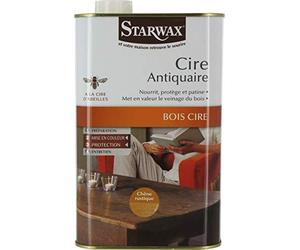 STARWAX - Cire antiquaire pâte Chène Moyen 375ml - STARWAX 032069