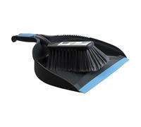 Starwax Combiné pelle-balayette 33 cm – ramassage d'appoint, bords crantés, fibres fleurées