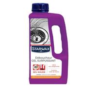 Starwax Déboucheur gel soude concentré pour canalisations 1L