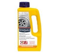 STARWAX - Déboucheur liquide suractif pour canalisation - Action rapide - Dissout les bouchons - Spécial écoulement lent - Cuisine et Salle de bain - 24% de soude - Fabriqué en France - 1L