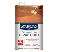 STARWAX Décapant cire avant rénovation pour tomettes et terres cuites 1L