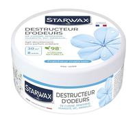 STARWAX - Destructeur d'odeurs - Elimine les odeurs de cuisine, de renfermé, d'humidité, WC, animaux - Jusqu'à 8 semaines - 98% d'origine naturelle - Parfum Fraîcheur Matinale - Fabriqué en France