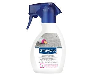 STARWAX - Détachant Express Pour Tapis Et Moquettes - Élimine Rapidement Les Taches Récentes Sur Tous Les Textiles En Fibres Synthétiques et Naturelles - Fabriqué en France - 250ml