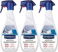 STARWAX Détartrant Surpuissant pour Salle de Bains - 3x 500ml - Idéal pour Détartrer en Profondeur les Couches Épaisses de Calcaire