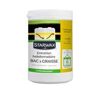 Starwax Entretien bac à graisse – Action biologique, prévient colmatages et odeurs – 750 g