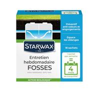 STARWAX Entretien hebdomadaire pour fosses septiques 450g
