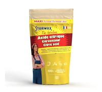 STARWAX FABULOUS Acide citrique 2,5kg | Détartrant multi-usages, appareils électroménagers WC cafetière et robinetterie, dissout la rouille, format économique