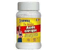 Starwax Acide citrique 400 g – Détartre, enlève le calcaire, 100% d'origine naturelle