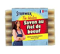 STARWAX THE FABULOUS - Savon Fiel de Bœuf - Elimine les Taches Tenaces Avant Lavage - Format Solide - Biodégradable à 99% - Sans Colorant - Facile d'utilisation -Fabrication Française - 100g