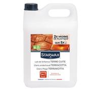 Starwax Lait de brillance tomettes 2 en 1 – Protège et fait briller – Sans rinçage – 5 L