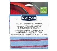 STARWAX - Microfibre Spéciale Vitrocéramique et Induction - lot de 4