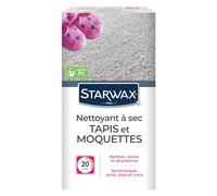 STARWAX Nettoyant à Sec pour Tapis et Moquettes - 500g - Idéal pour Nettoyer et Raviver les Tapis et Moquettes - Pour Fibres Synthétiques et Naturelles, 1 Unité (Lot de 1)