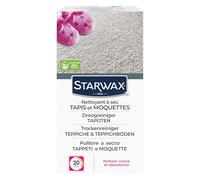STARWAX - Nettoyant à Sec pour Tapis et Moquettes - Nettoyer et Raviver les Tapis et Moquettes - Pour Fibres Synthétiques et Naturelles - Fabriqué En France - 500g - Environ 20m²
