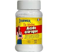 Starwax Acide citrique 400 g – Détartre, enlève le calcaire, 100% d'origine naturelle