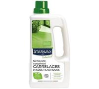 STARWAX Nettoyant concentré carrelages et sols plastiques 1l Ecocert