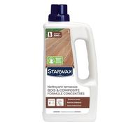 STARWAX - Nettoyant concentré pour terrasses en bois et composite 1 L