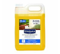 Starwax – Nettoyant toitures, murs et sols – Concentré à diluer – Décapant multi-surfaces – 5 L