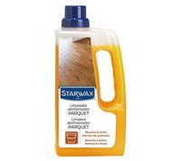 STARWAX - Nettoyant lustrant pour parquet - Nettoie en profondeur, ravive la brillance naturelle, ne glisse pas et ne nécessite pas de rinçage - Idéal pour les sols en bois - 1 l