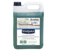 Starwax - Nettoyant Fraîcheur Pin des Landes - Nettoie et dégraisse - Sans rinçage - 5 L