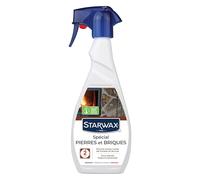 STARWAX - Nettoyant spécial pierres et briques pour cheminée - Dissout les traces noires de fumées et suie - Dégraisse - Formule mousse - Action rapide - Fabriqué en France - 500ml