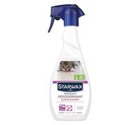 Starwax Spray nettoyant désodorisant surodorant spécial milieu animal 500 ml
