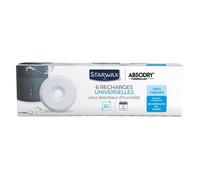 STARWAX Pack de 6 Tablettes Absodry