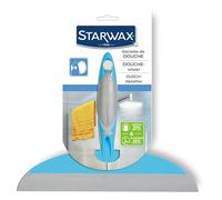 STARWAX - Raclette de Douche - Idéale pour Nettoyer les Parois de Douche - Fabriquée en France - 1 pièce