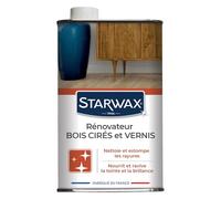 Starwax Rénovateur meubles bois cirés et vernis – nettoie, redonne brillance – 500 ml