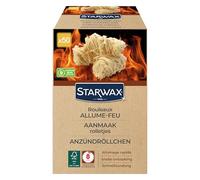 STARWAX Rouleaux Allume feu FSC Lot de 50